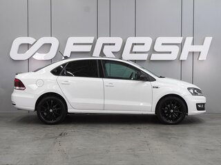 2019 Volkswagen Polo V Рестайлинг, белый, 1499000 рублей, вид 5