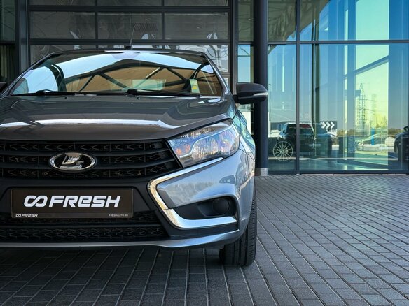 2017 Lada (ВАЗ) Vesta I, серый, 765000 рублей - вид 9