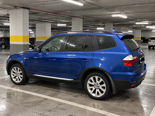 2007 BMW X3 30d I (E83) Рестайлинг, синий, 1100000 рублей, вид 3