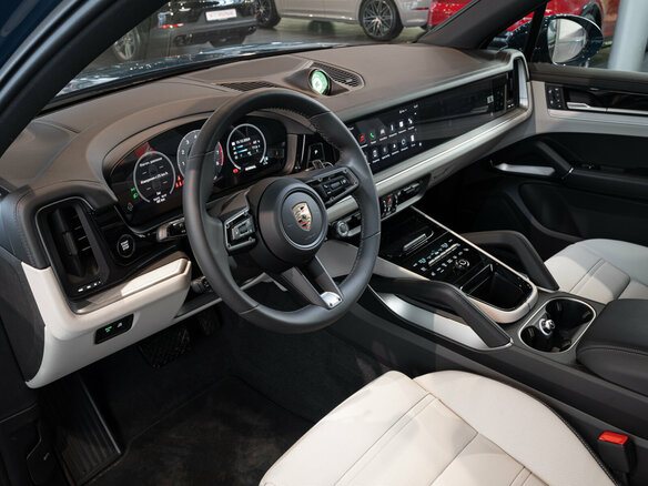 2024 Porsche Cayenne III Рестайлинг, синий - вид 7