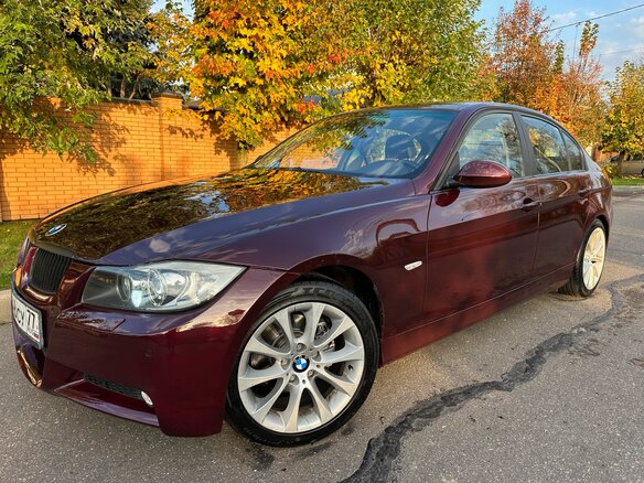 2007 BMW 3 серии 330i V (E90/E91/E92/E93), красный, 1050000 рублей - вид 16