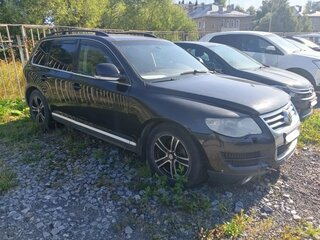 2008 Volkswagen Touareg I Рестайлинг, чёрный, 750000 рублей, вид 1