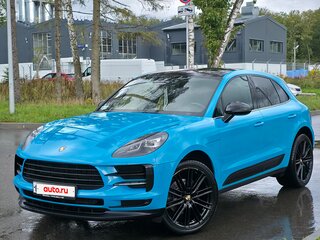 2019 Porsche Macan I Рестайлинг, голубой, 3800000 рублей, вид 1
