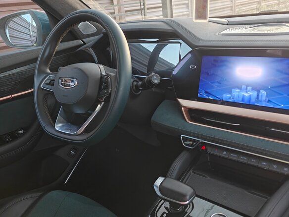 2023 Geely Monjaro (Xingyue L) I, синий, 3300000 рублей - вид 8