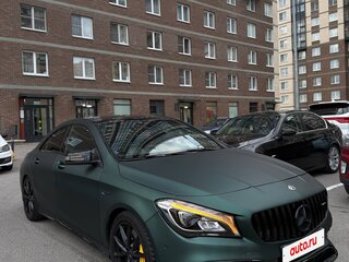 2016 Mercedes-Benz CLA AMG 45 AMG I (C117, X117) Рестайлинг, белый, 2700000 рублей, вид 4