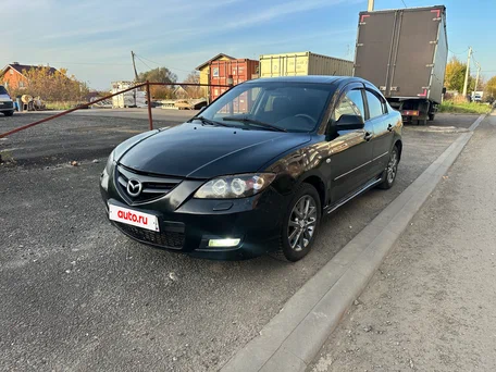 2006 Mazda 3 I (BK) Рестайлинг, чёрный, 249000 рублей, вид 1