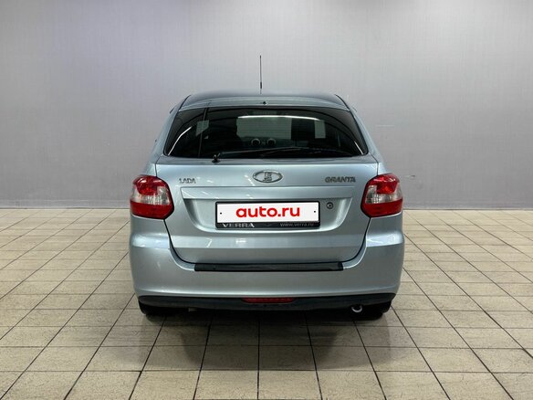 2017 Lada (ВАЗ) Granta I, голубой, 370000 рублей - вид 5