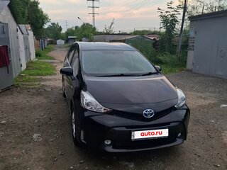 2014 Toyota Prius Alpha I (ZVW40/41) Рестайлинг, чёрный, 1200000 рублей, вид 1