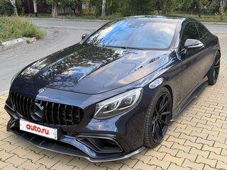 2018 Mercedes-Benz S-Класс 450 4MATIC VI (W222, C217) Рестайлинг, синий, 6590000 рублей, вид 4