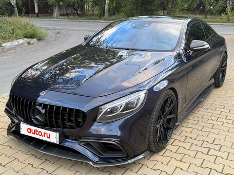 2018 Mercedes-Benz S-Класс 450 4MATIC VI (W222, C217) Рестайлинг, синий, 6590000 рублей, вид 4