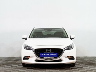 2018 Mazda Axela III Рестайлинг, белый, 1349000 рублей, вид 2