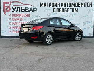 2015 Hyundai Solaris I Рестайлинг, чёрный, 990000 рублей, вид 2