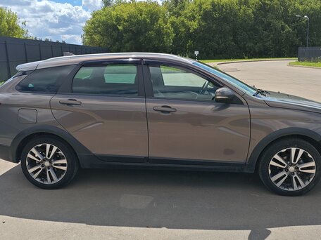 2018 Lada (ВАЗ) Vesta SW Cross I, серый, 850000 рублей, вид 2