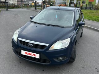 2010 Ford Focus II Рестайлинг, синий, 370000 рублей, вид 1
