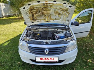 2013 Renault Logan I Рестайлинг, белый, 409000 рублей, вид 3