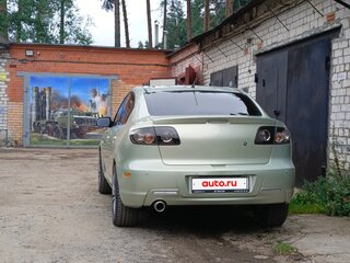 2008 Mazda 3 4-speed I (BK) Рестайлинг, золотистый, 620000 рублей, вид 4