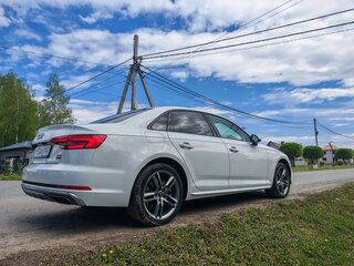2016 Audi A4 V (B9), белый, 2500000 рублей, вид 4