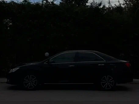 2014 Toyota Camry VII (XV50), чёрный, 1750000 рублей, вид 4