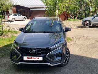 2024 Lada (ВАЗ) Vesta SW Cross I Рестайлинг (NG), серый, 1630000 рублей, вид 3