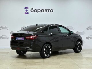 2024 Lada (ВАЗ) Vesta I Рестайлинг (NG), чёрный, 1250000 рублей, вид 4