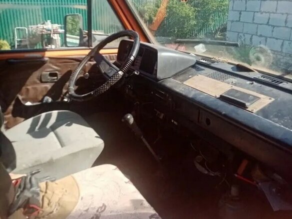 1986 Volkswagen Transporter, оранжевый, 100000 рублей - вид 8