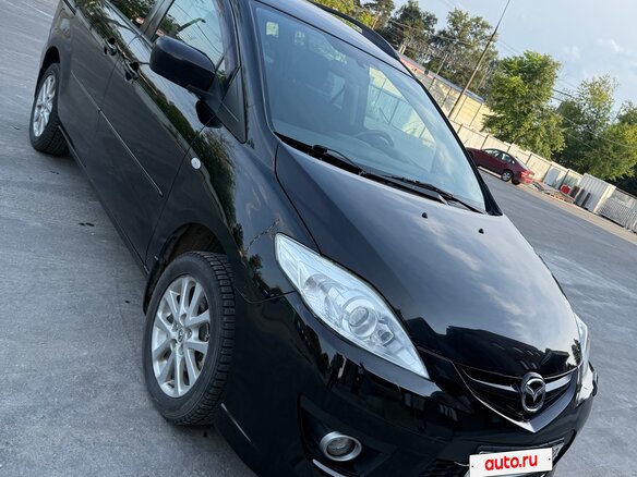2007 Mazda 5 I (CR), чёрный - вид 1