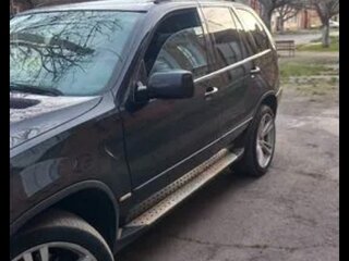 2005 BMW X5 4.4i I (E53) Рестайлинг, чёрный, 950000 рублей, вид 2