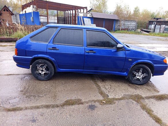 2006 Lada (ВАЗ) 2114, синий, 210000 рублей - вид 5
