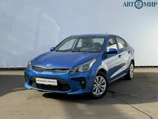2017 Kia Rio IV, синий, 1220000 рублей, вид 1