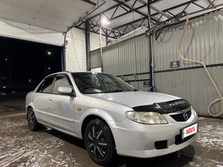2001 Mazda Familia VIII (BJ), серебристый, 310000 рублей, вид 4