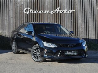 2015 Toyota Camry VII (XV50) Рестайлинг, серый, 1490000 рублей, вид 3