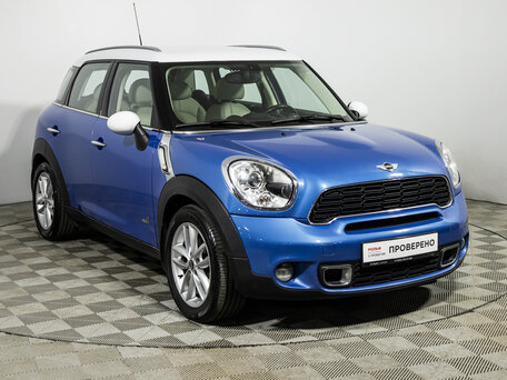 2013 Mini Countryman Cooper S I, голубой, 860900 рублей, вид 3
