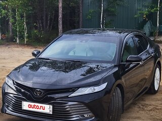 2018 Toyota Camry VIII (XV70), чёрный, 4000000 рублей, вид 1