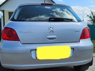2007 Peugeot 307 I Рестайлинг, серебристый, 420000 рублей, вид 2