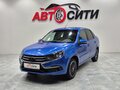 2019 Lada (ВАЗ) Granta I Рестайлинг, синий, 650000 рублей - вид 3