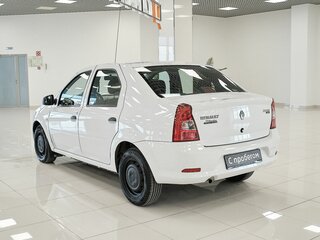 2014 Renault Logan I Рестайлинг, белый, 546000 рублей, вид 4