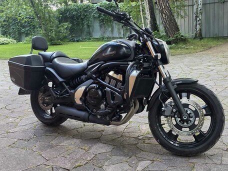 2015 Kawasaki EN650 Vulcan S, чёрный, 699000 рублей, вид 1