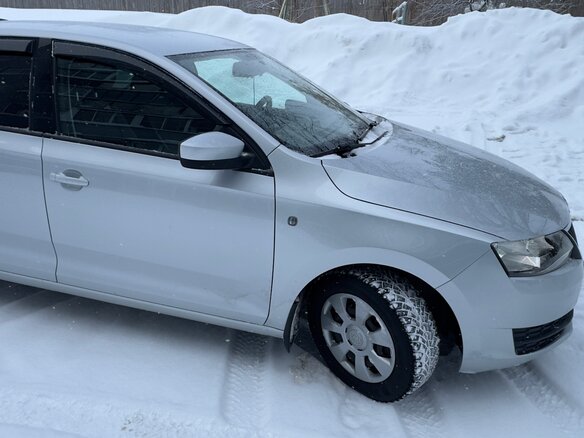 2016 Skoda Rapid I, серебристый, 935000 рублей - вид 5