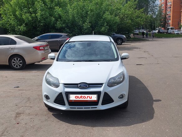 2014 Ford Focus III, белый - вид 5