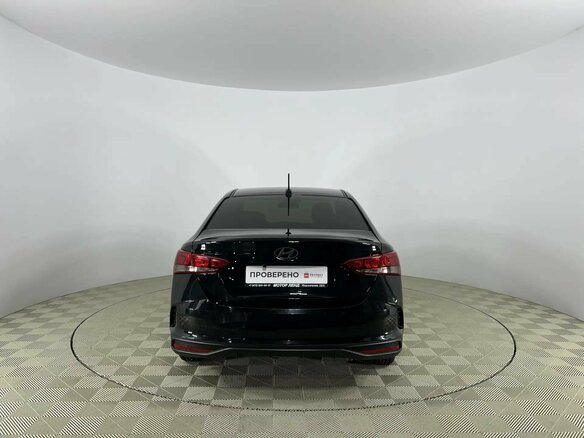 2020 Hyundai Solaris II Рестайлинг, чёрный, 1499000 рублей - вид 3