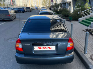 2003 Hyundai Accent II, серый, 435000 рублей, вид 5