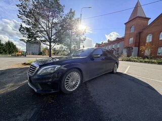 2014 Mercedes-Benz S-Класс 350 CDI BlueTEC VI (W222, C217), чёрный, 3450000 рублей, вид 2