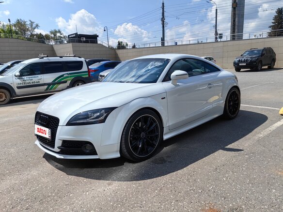 2012 Audi TT II (8J) Рестайлинг, белый