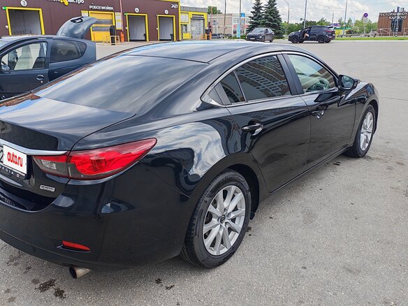 2016 Mazda 6 III (GJ) Рестайлинг, чёрный, 1450000 рублей - вид 3