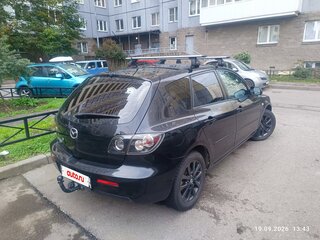 2008 Mazda 3 I (BK) Рестайлинг, чёрный, 600000 рублей, вид 4