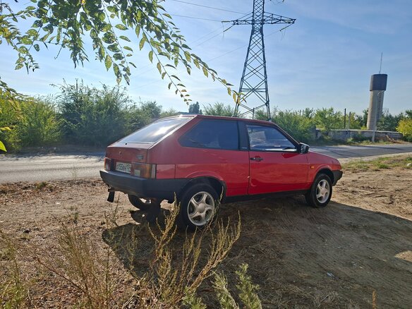 1986 Lada (ВАЗ) 2108, красный - вид 7