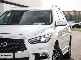 2017 Infiniti QX60 I Рестайлинг, белый, 2049000 рублей, вид 2