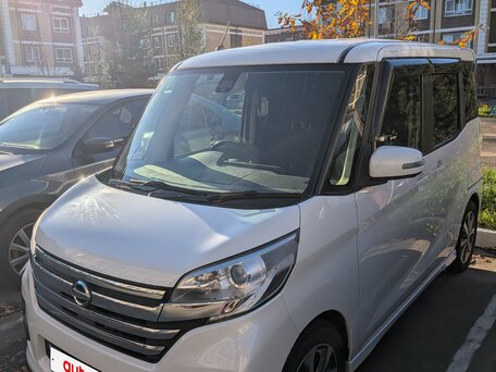 2016 Nissan Dayz Roox I, белый, 700000 рублей, вид 1