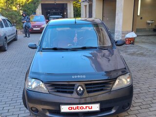 2008 Renault Logan I, серый, 250000 рублей, вид 4