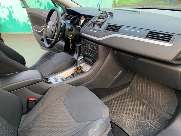 2012 Citroen C5 II, синий, 950000 рублей - вид 13